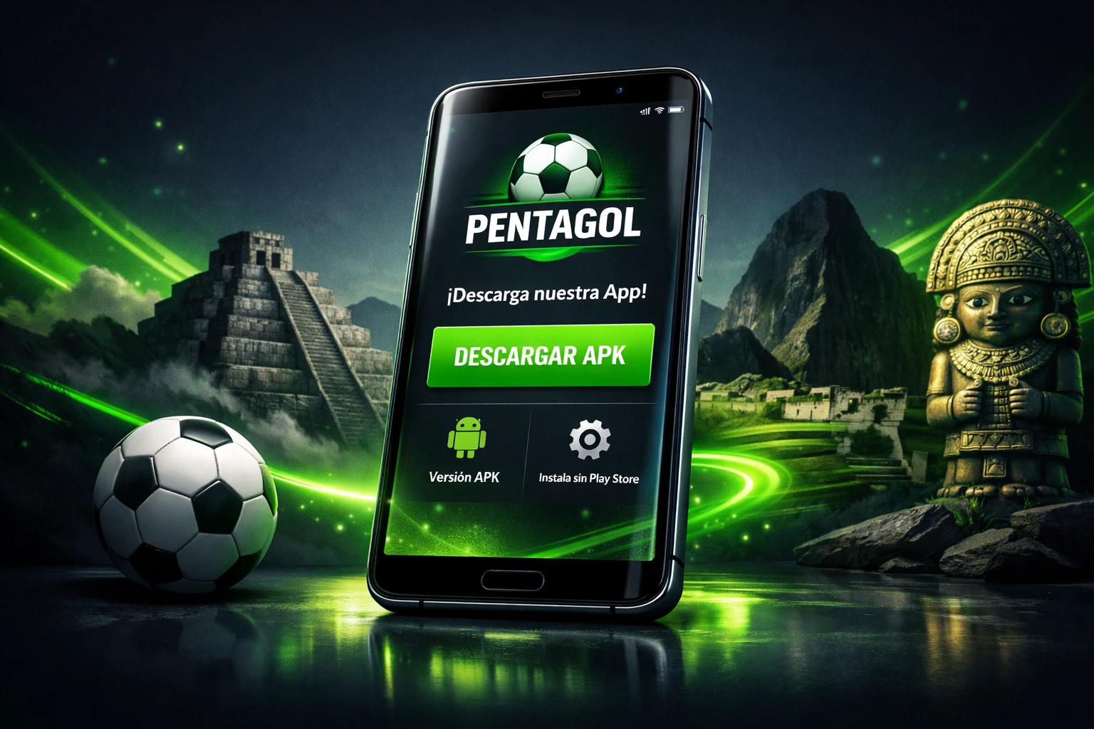 Descarga la app móvil de Pentagol para Android y iPhone en Perú