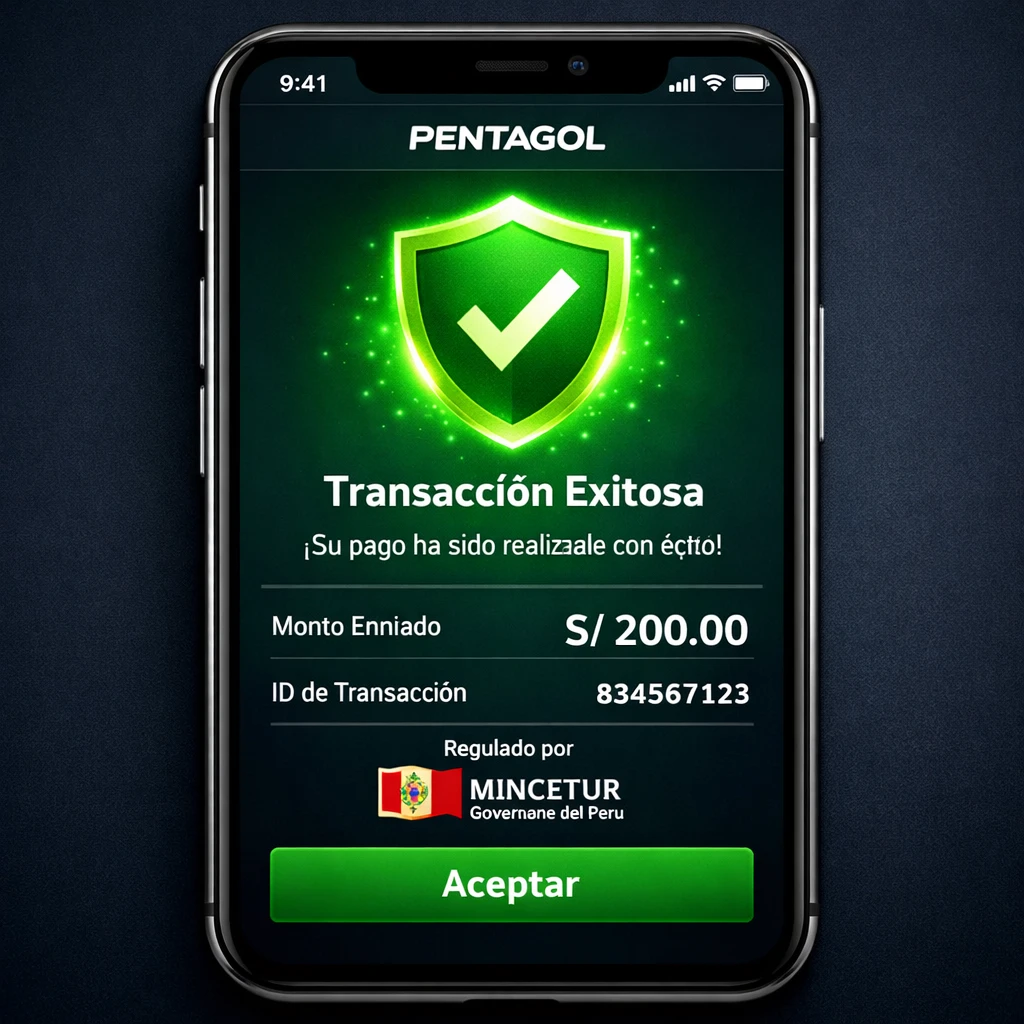 Métodos de pago móviles seguros y transacciones protegidas en Pentagol Perú